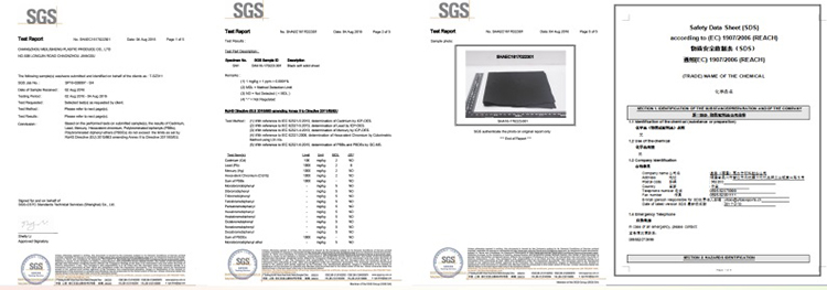 SGS ROHS Certifications