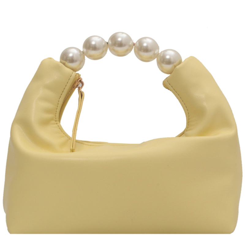 (WD0689) New Arrival Trendy Bags Vegan PU Leather Ladies Fashion Pearl Bag for Women Ladies Girls Fashion