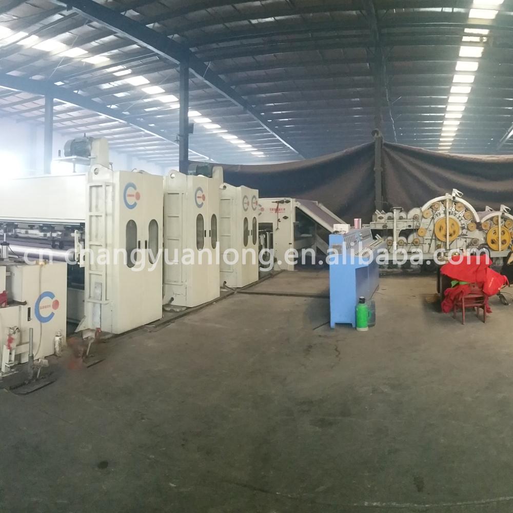 Non-woven New Synthetic Leather Machinery Production Line Used in Shoes Material and Garment Fabrics