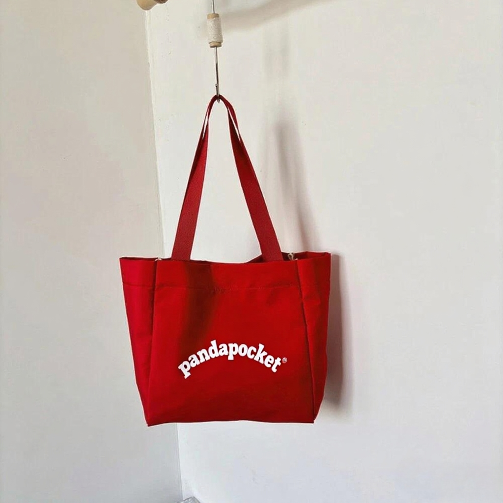 Handmade Customizable Eco-Friendly CE/ISO Certified Women's Oxford Canvas Tote Bags Zipper Fashion Accessory Custom Letter