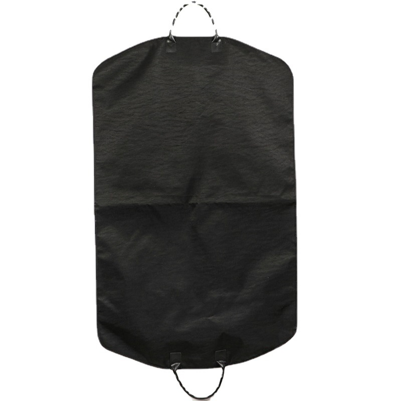 Premium Leather-Handled Business Suit Garment Bag for Professionals