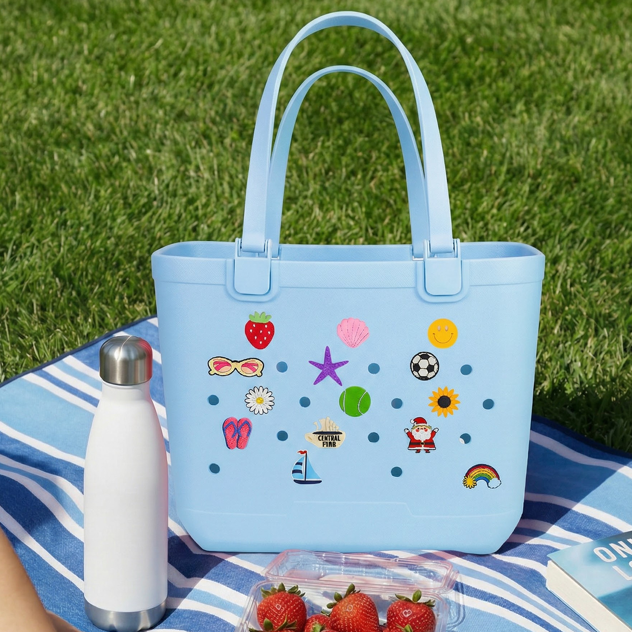 Custom logo Factory Oem Odm Wholesale Eva Designer Diy Small Silicone Beach Bags Eva Beach Tote Bag Waterproof Eva Silicone Bag