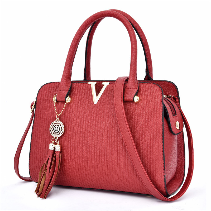 Fashion Hand Women Sling Shoulder Crossbody Luxury Leather Handbag Set Messenger Tote Women's Bag