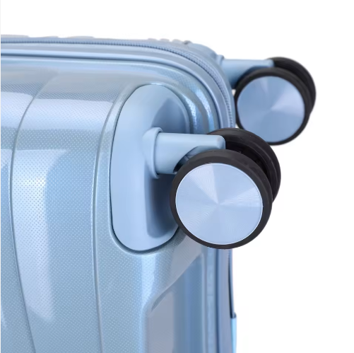 PP Waterproof Soft-Handle Luggage Set with Lock and Telescopic Rod - 20/24/28/32 Inch Assortment