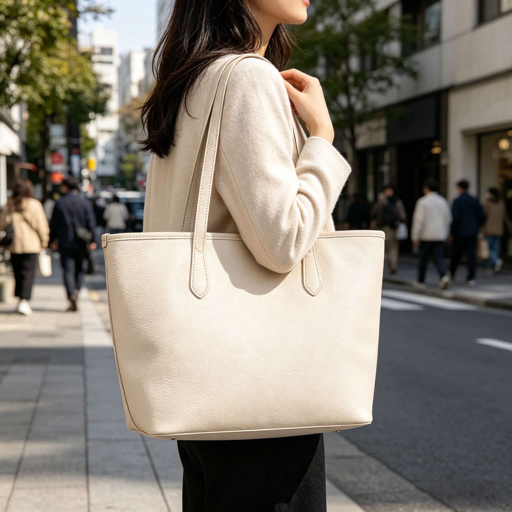 High End PU Leather Handbag Manufacturer Customization OEM ODM Solid Color Minimalist Design Purse