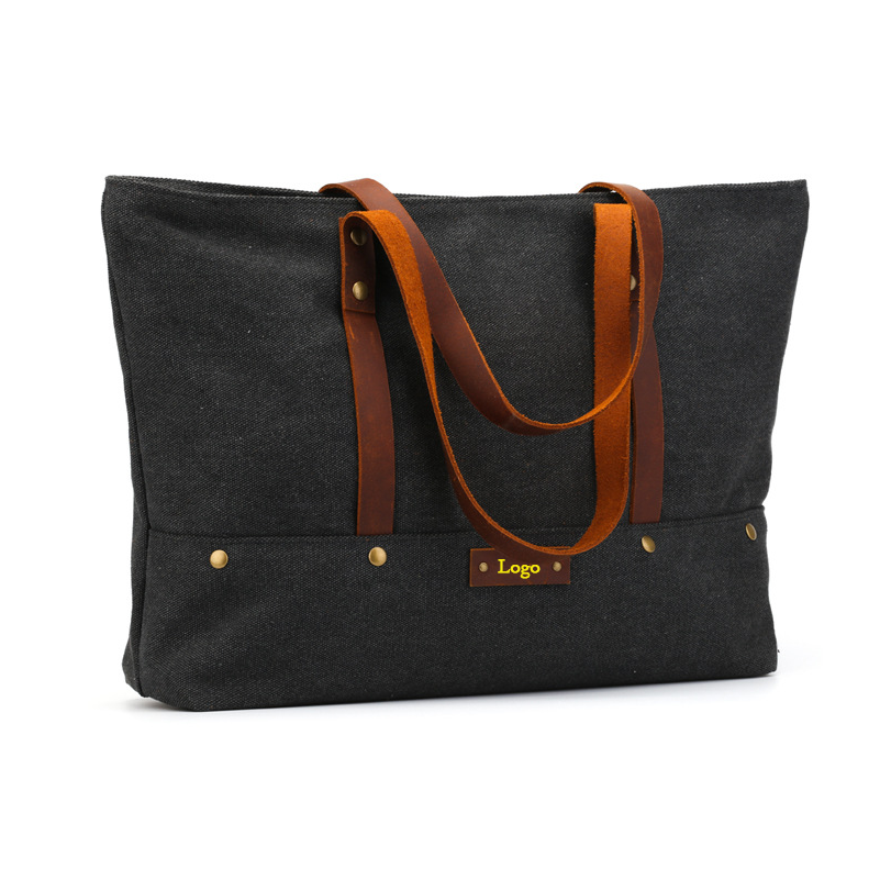 Custom Manufacturers wholesale Women's Fashion Designer Canvas Durable Promotional Tote Bag