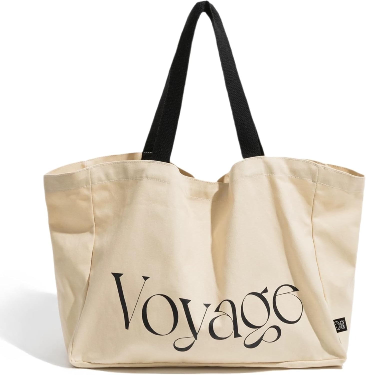 Wholesale Custom Printed Logo Giant Reusable Canvas Tote Bag with Women Original Rope Handle for Grocery Shopping