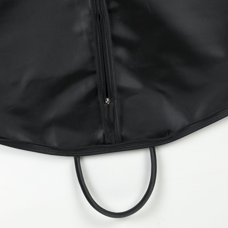 Premium Leather-Handled Business Suit Garment Bag for Professionals