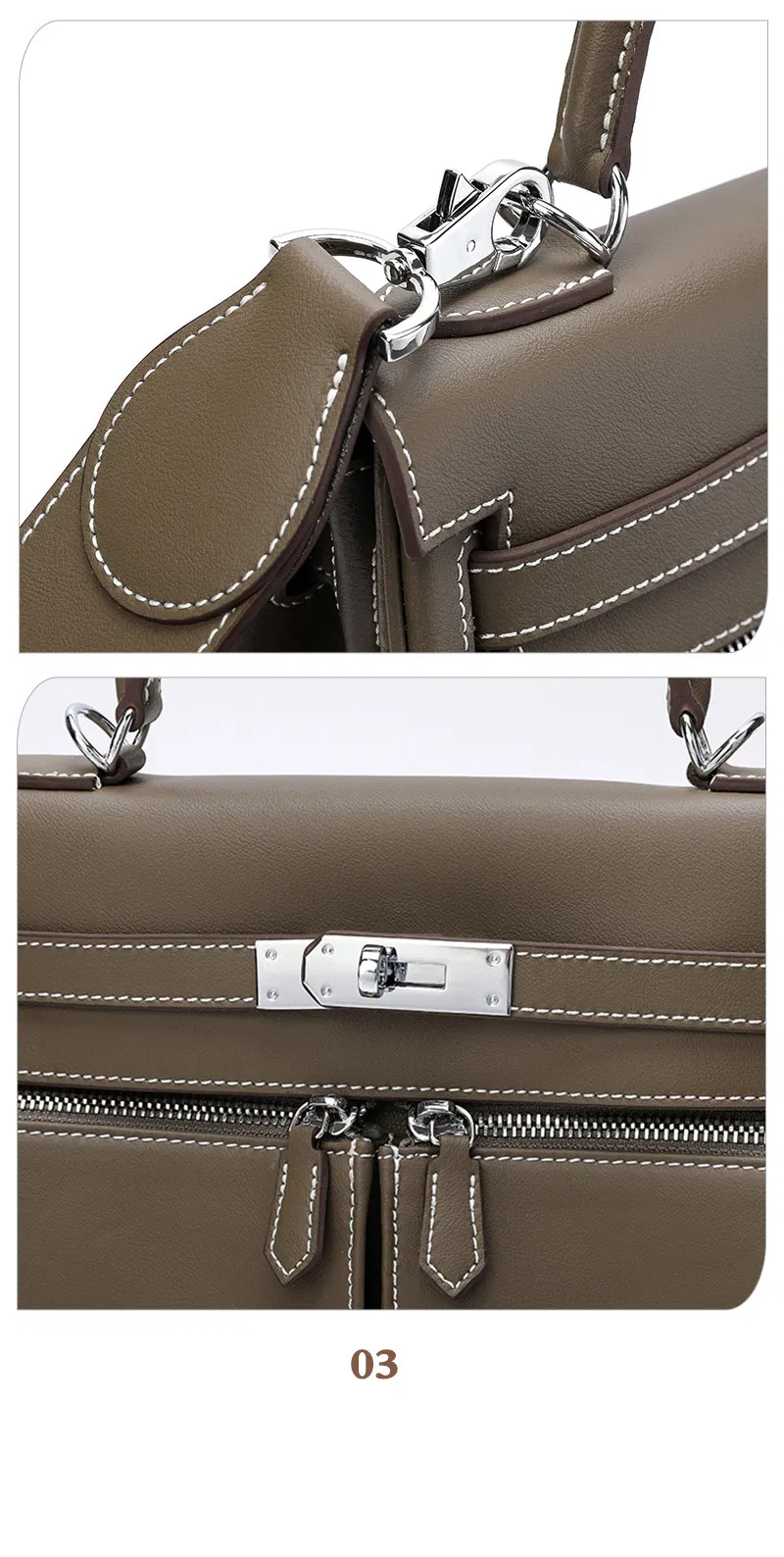 Emg7090 Ladies Logo Big Hand Crossbody Kelly Branded Bags Luxury Women Female Famous Brand Inspired Designer Bag