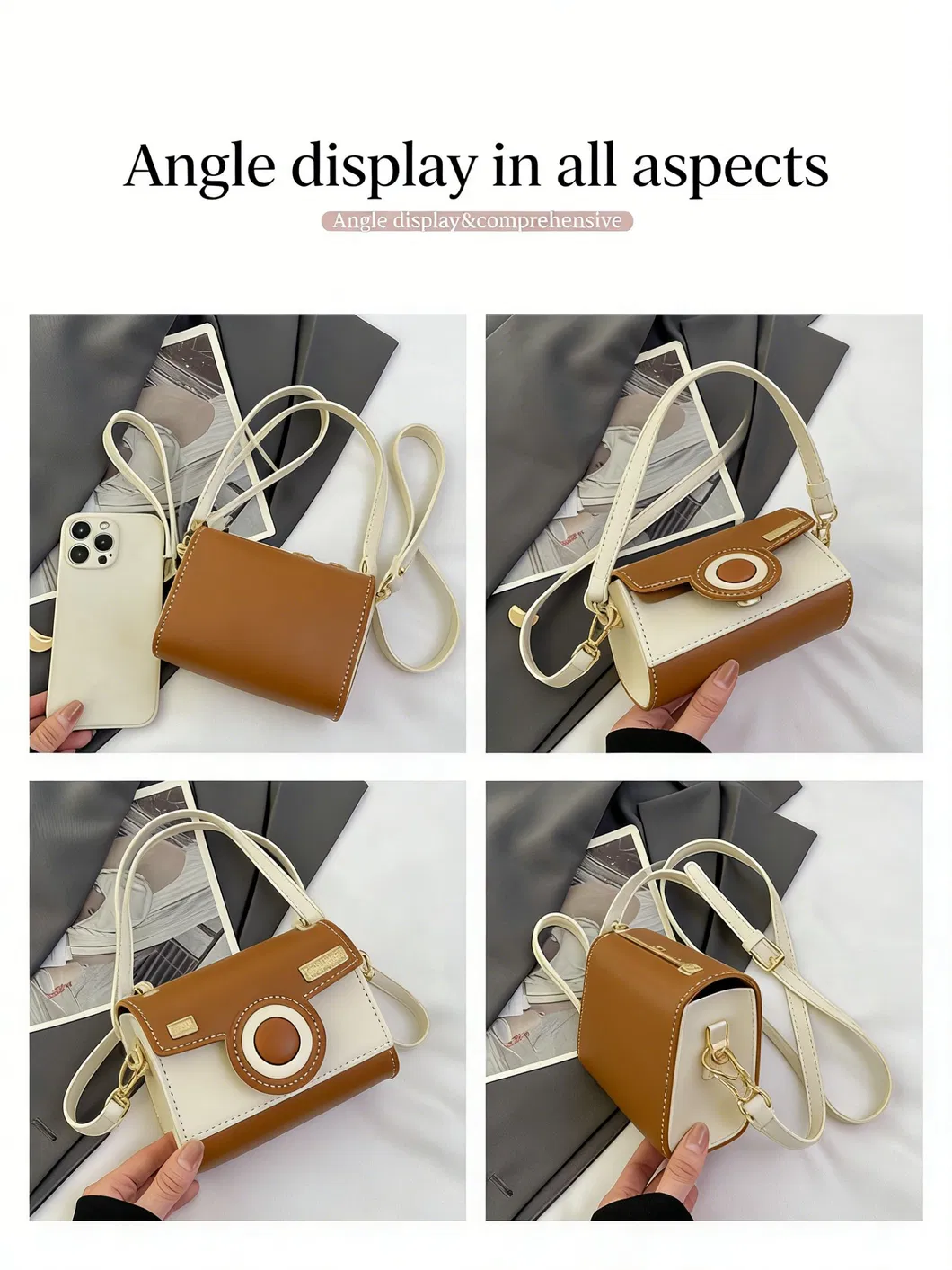 Cartoon-Inspired Waterproof Mini Messenger Bag for Outdoor Adventures