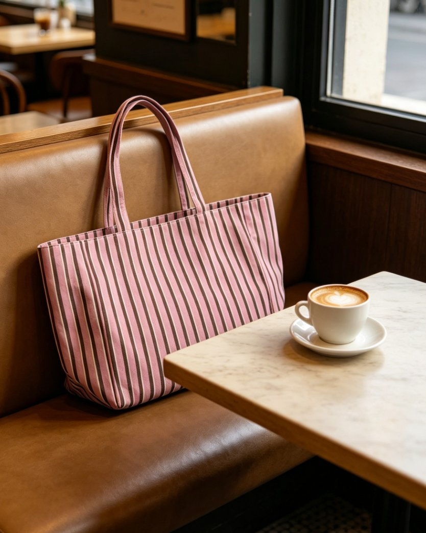 Stylish Canvas Tote Bag with Customizable Designs for All Occasions