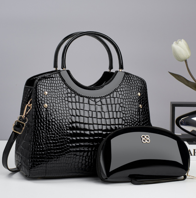 High Quality Womens Handbag Low Price 2023 Wholesale Luxury Fashion Ladies Leather Purses and Handbags Set 2 in 1 Sacs Main