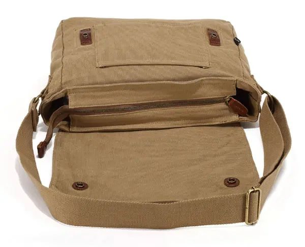 Xianghui Wholesale Custom Trendy Business Casual Men Women Sling Bags Canvas Shoulder Crossbody Messenger Bag