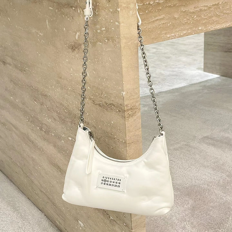 Emg7217 mm6 Crossbody Inspired Luxury Designer Bags Women Famous Brand Leather Design Logo for Branded Custom Shoulder Underarm Bag
