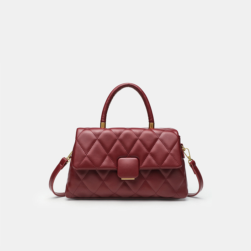 Luxury High Quality Women's Crossbody Handbag OEM Factory's Fashionable Brand Bag Pearl Polyester/PU Zipper Closure Winter Lady