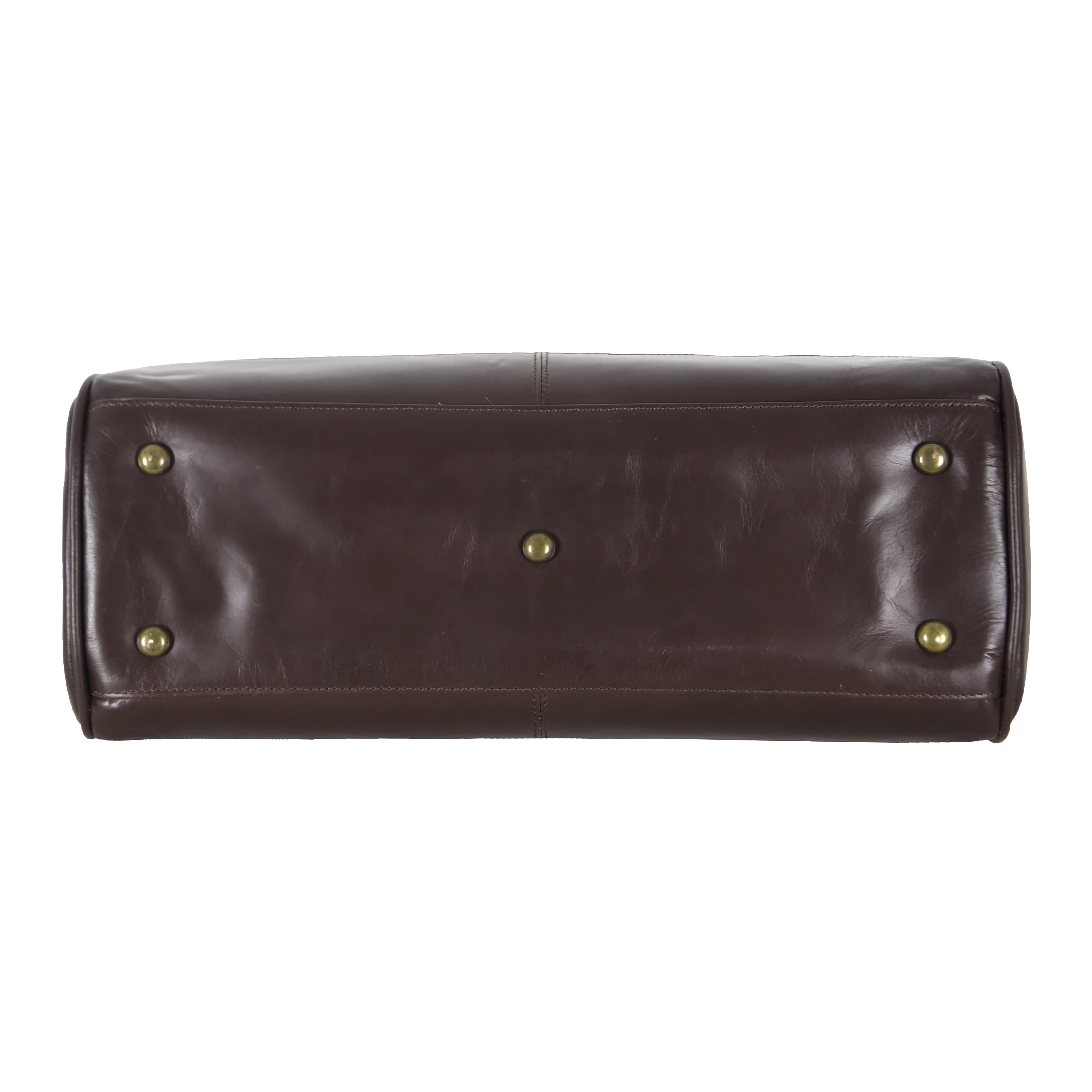 8080 Brown Fur Ladies Bag Angle