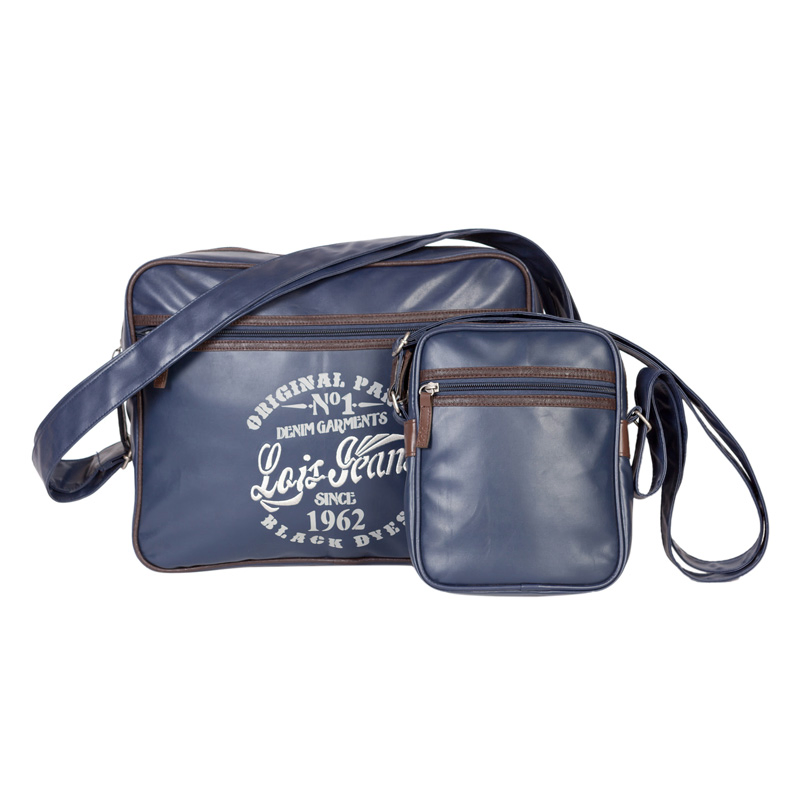 Vegan Leather Casula A5 Messenger Bag Shoulder Bag for Men