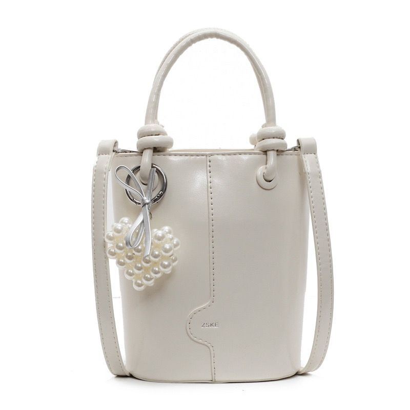 Mini Bucket Bag Minimalist All-Purpose Handbag Niche Western-Inspired One-Shoulder Messenger Bag