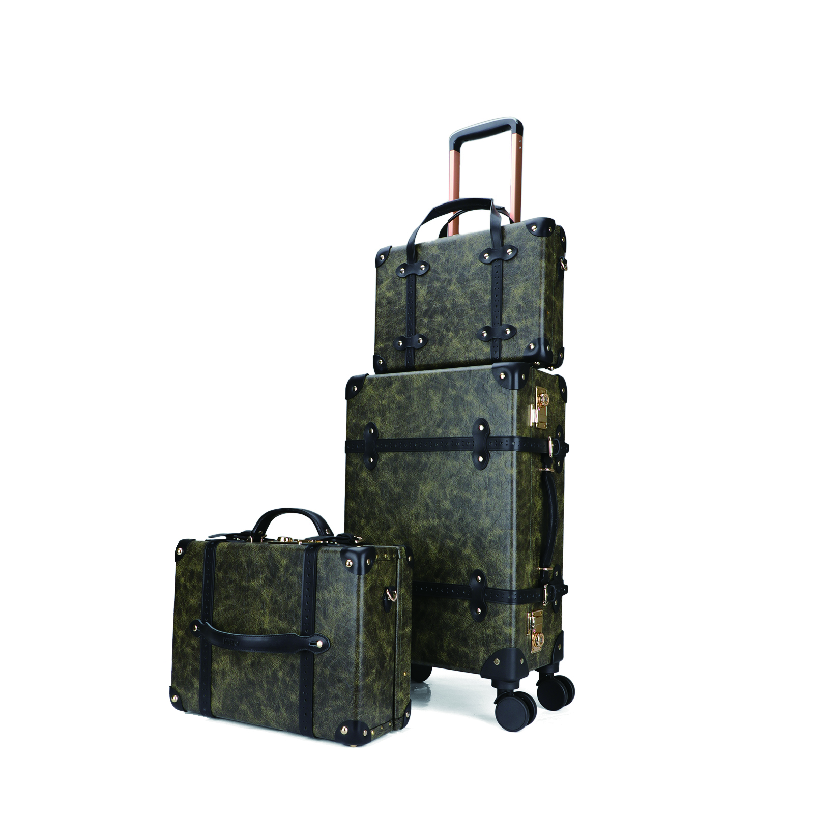 OEM Luxury Collection Set of 20in Luggage Document Computer Bag Handheld Case Suitcase for Outdoor Business Work Travel