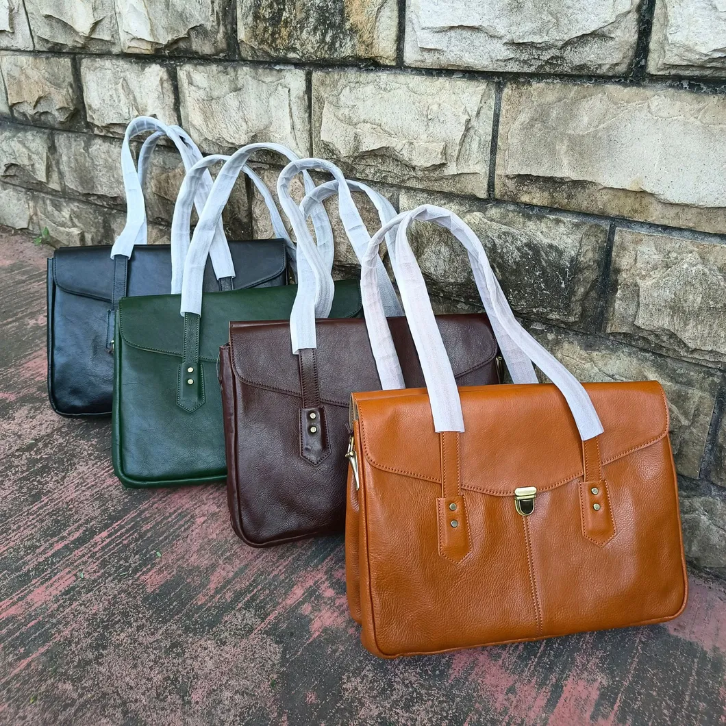 Famous Women Leather 13 Inch Laptop Work Tote for Computer Bag Waterproof Business Office Professional Large Capacity Handbag School Shoulder Bag RS-Ypsy-2195