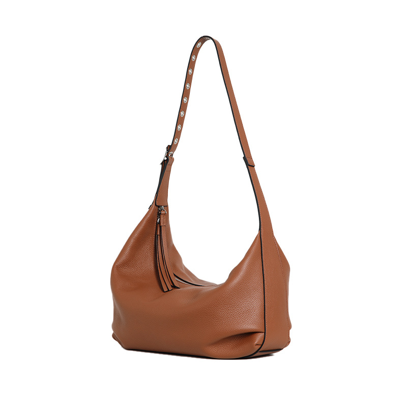 Tote Bag Manufacturer Factories in China Custom Wholesale OEM/ODM Low MOQ Genuine Leather Brand Design Women Shoulder Tote Bags