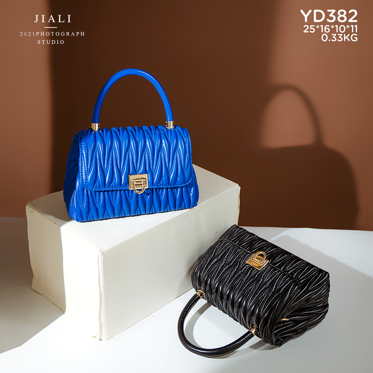 YD382 2021 Lady Custom PU Leather Handbag Premium Luxury Shoulder Bag Chain Private Label Fashionable Womens Premium Luxury Bags