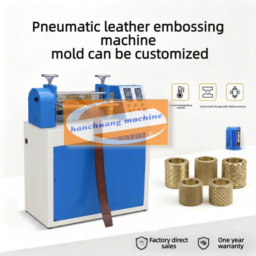Leather Belt Embossing Machine Leather Belt Manufacturing Machinery for Belt Bags Shoes