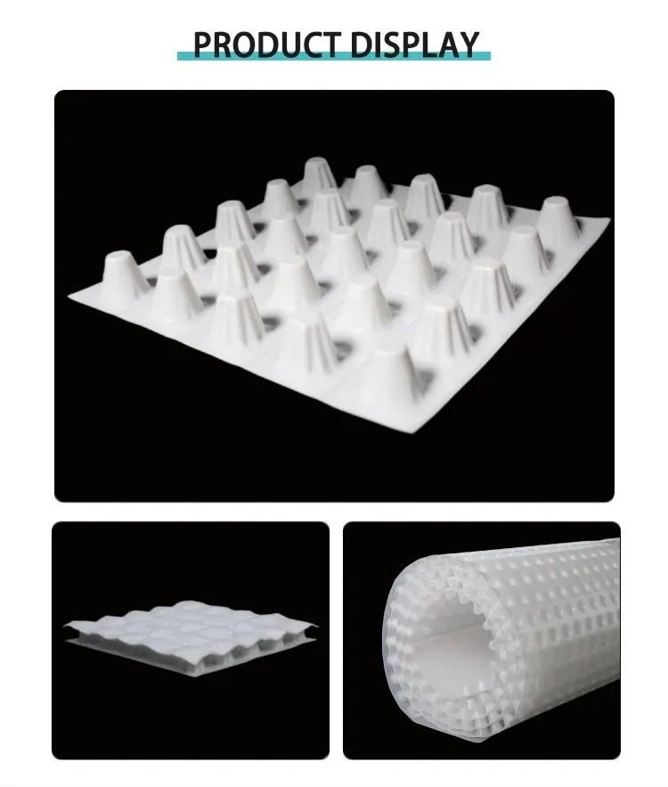 Traditional HDPE Drainage Board