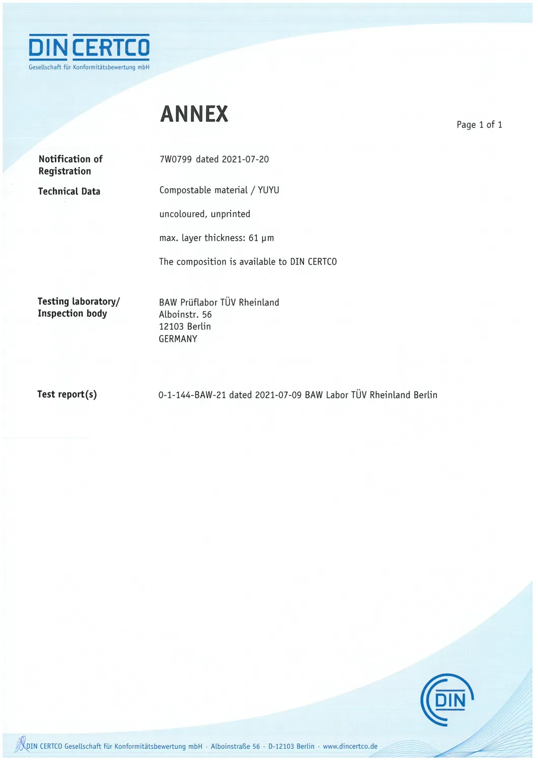 Certification 2