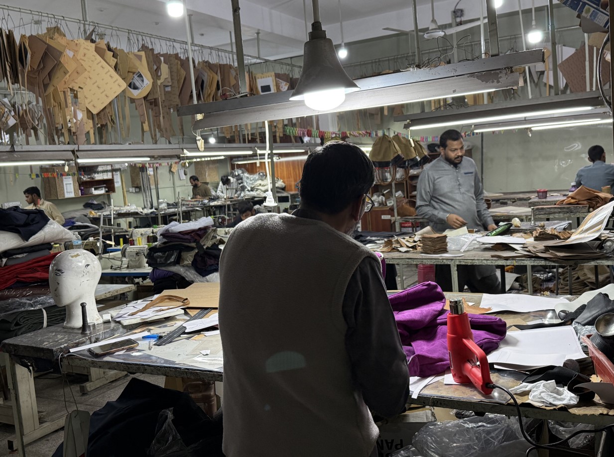 Leather Cutting Process