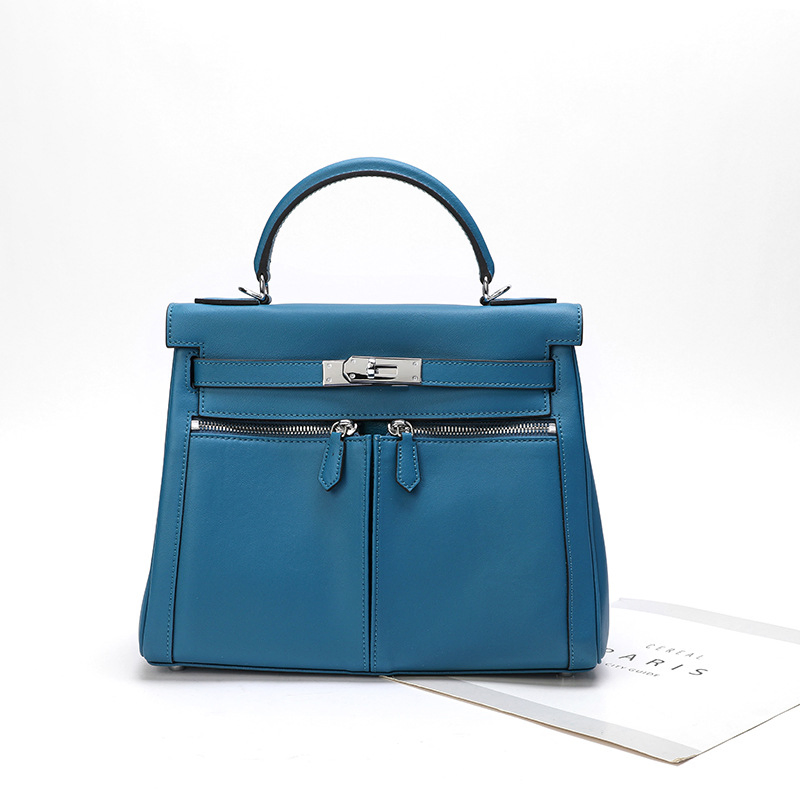 Emg7090 Ladies Logo Big Hand Crossbody Kelly Branded Bags Luxury Women Female Famous Brand Inspired Designer Bag