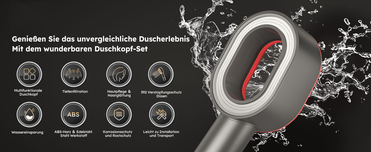 Shower Filter Features