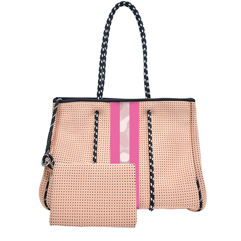 Designer Handbags Famous Brands Ladies Private Label Hand Bag Waterproof Neoprene Tote Bags Custom Shoulder Bag