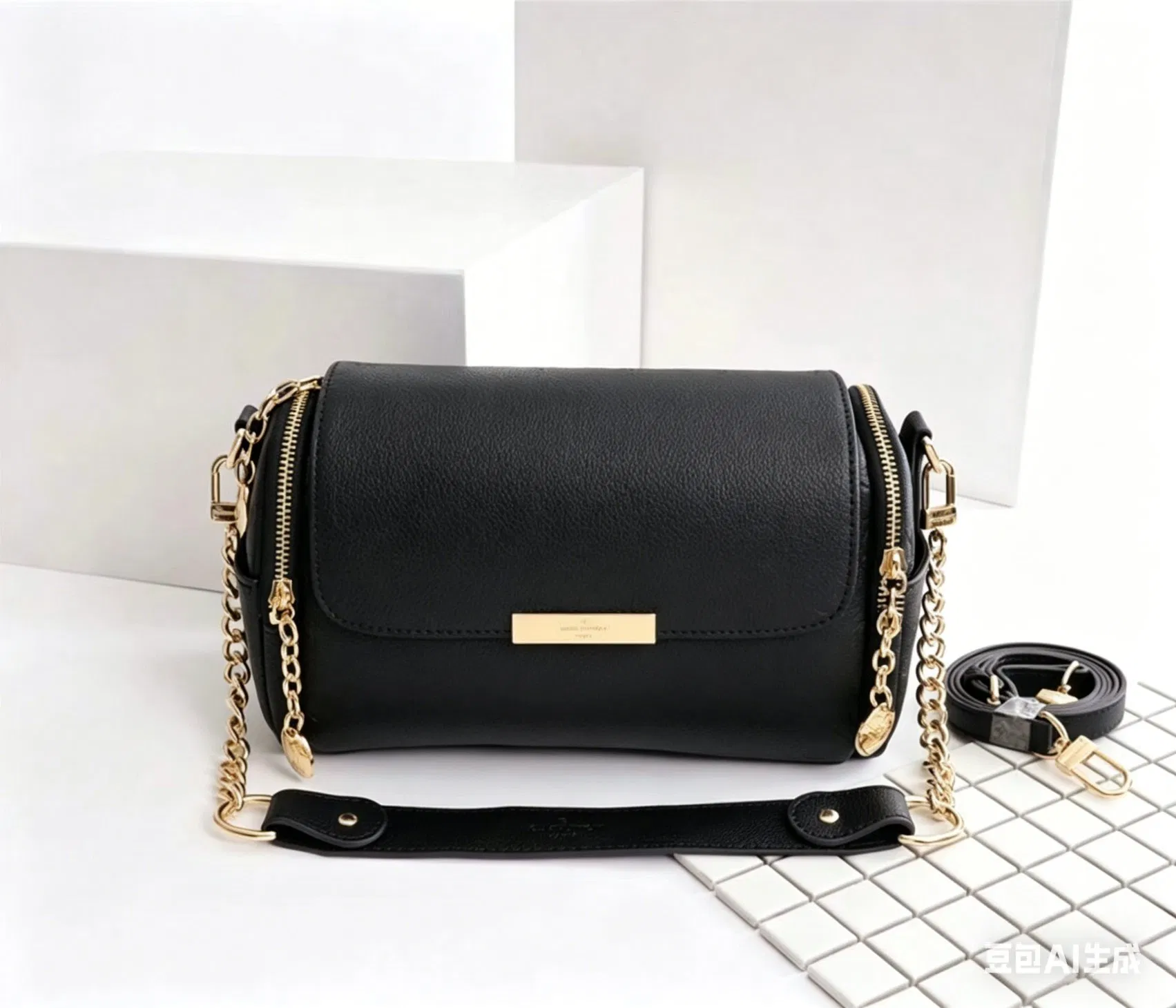 Wholesale Women Monogram Embossed Shoulder Crossbody Bag Designer Inspired Handbag