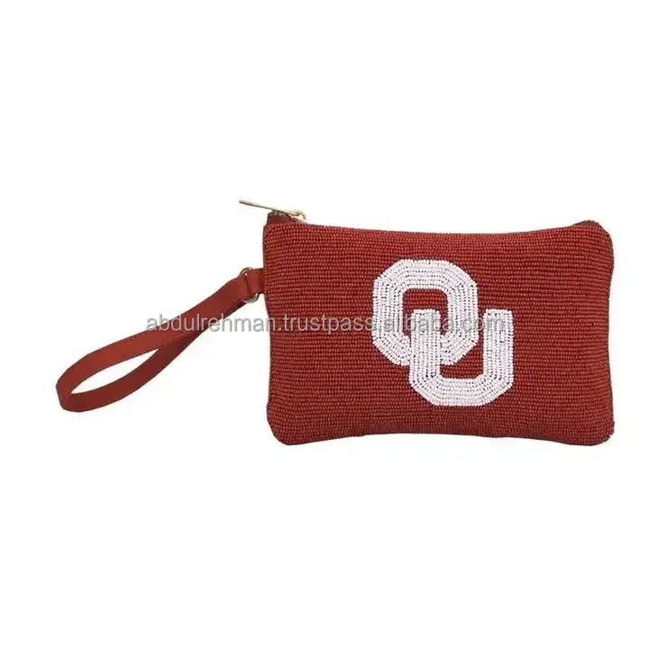 Embroidery coin purse
