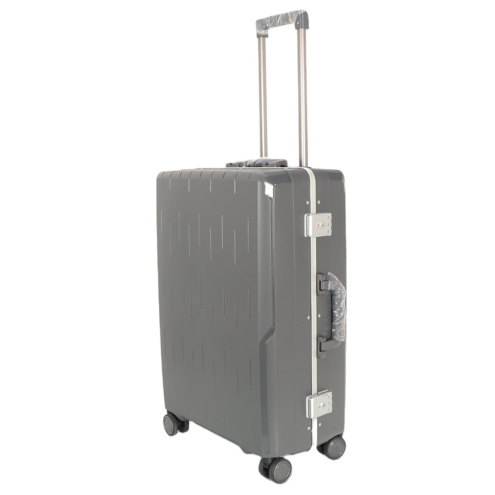 3-Piece PP Lock Luggage Bag Unbreakable Suitcase Set Zipless Polypropylene Suitcase Collection