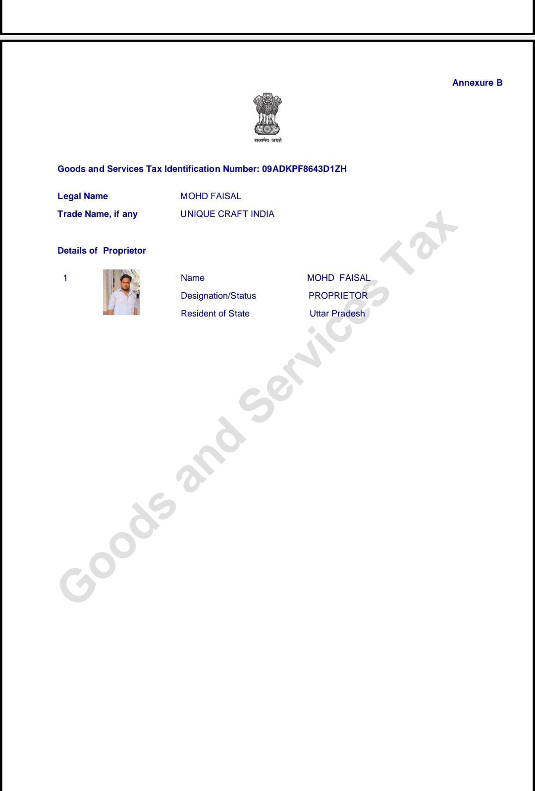 Certificate 3