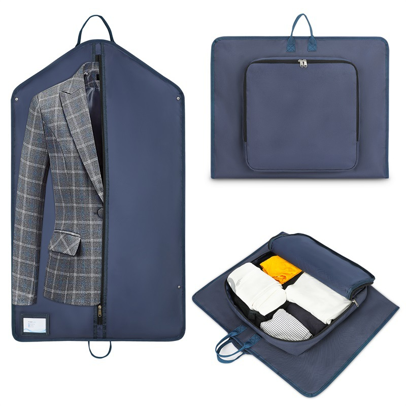 Professional Suit Tote Bag Suitable for Travel and Business Travel Suit Storage Bag Hanging Clothes Garment Bag