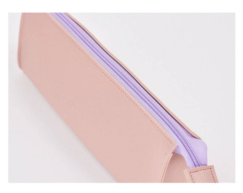 Custom Logo Waterproof Travel Luxury Gold Stamping Vegan PU Leather Unisex Pure Color Cosmetics Bags Makeup Bag