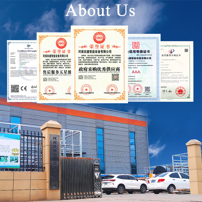 Company certificate display