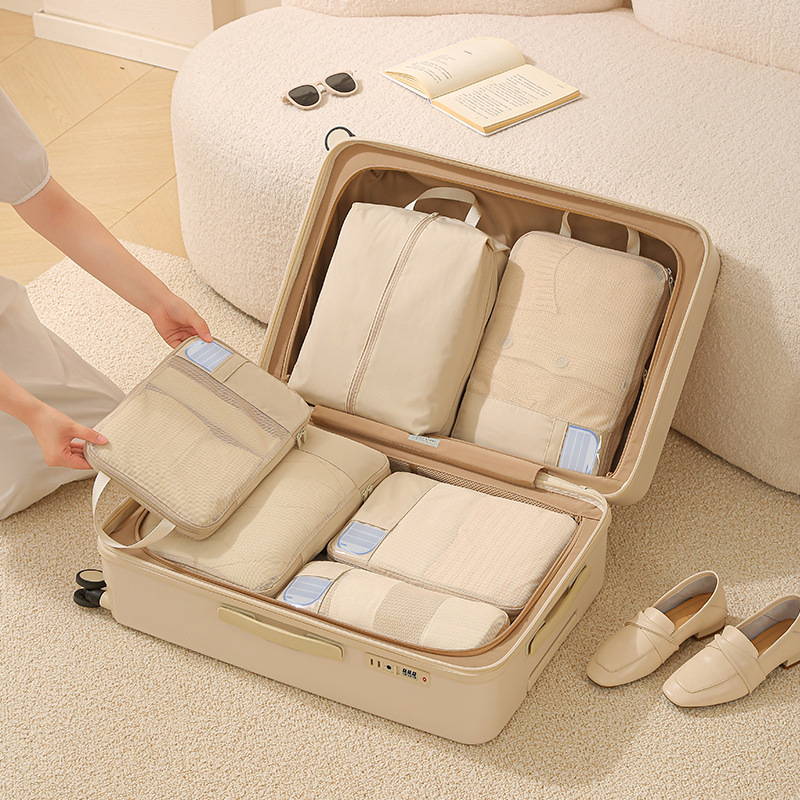 Factory Direct Toiletry Cosmetic Bag Collection Multi Style Large Capacity Waterproof Travel Set Drawstring Flat Storage Bag