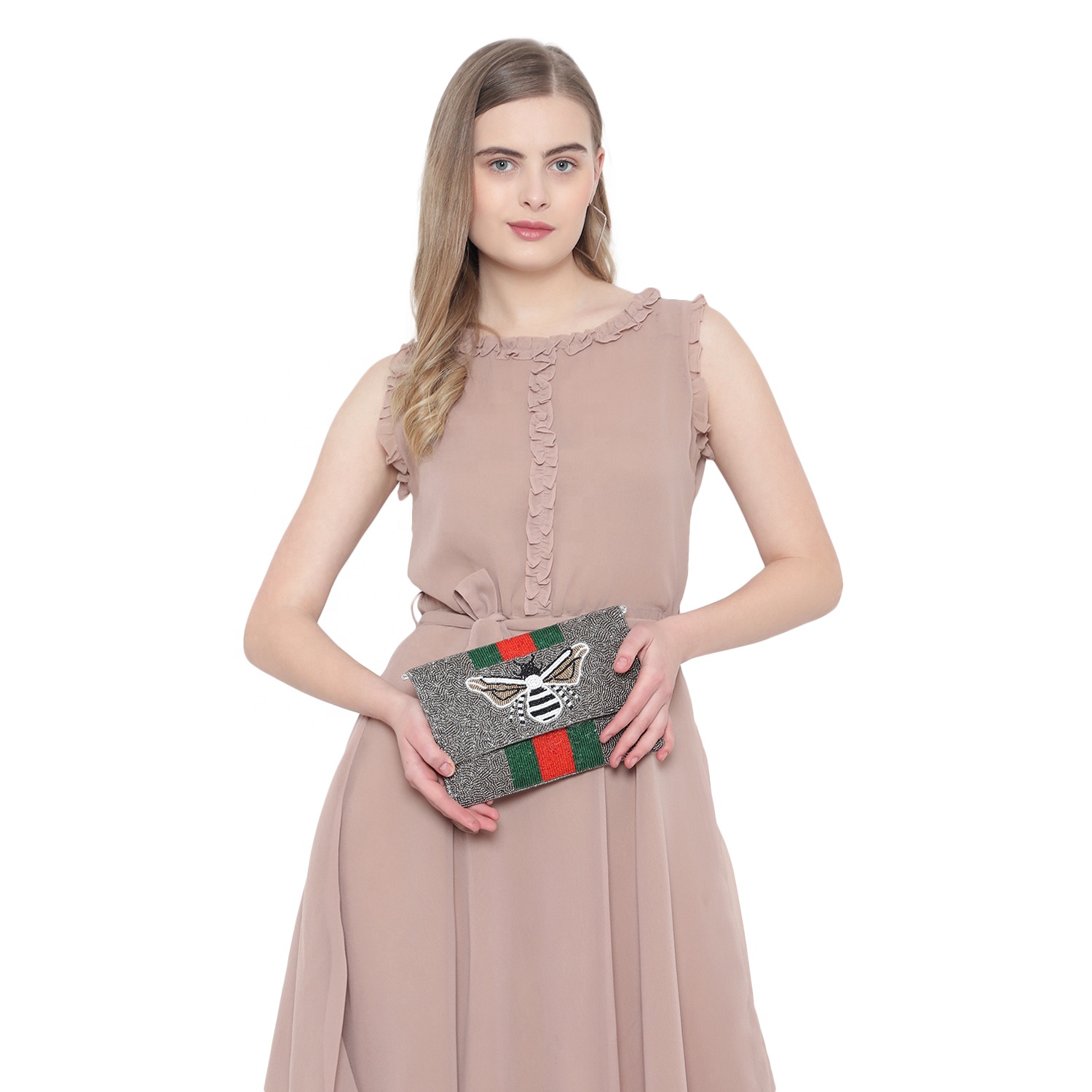 Beaded Clutch Bag
