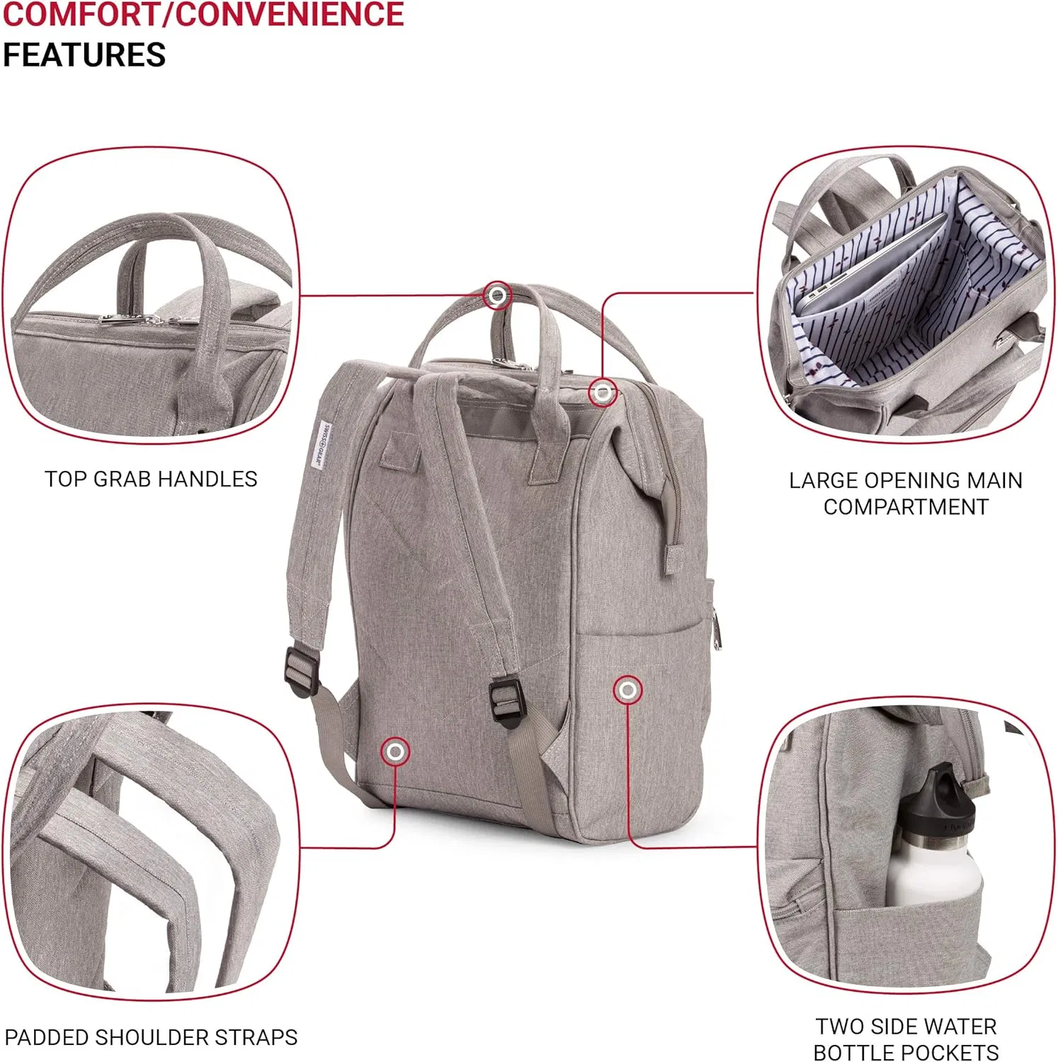 2025 Fashion New Style Casual Sports Travel Backpack with Laptop Compartment for Active Lifestyle Bag