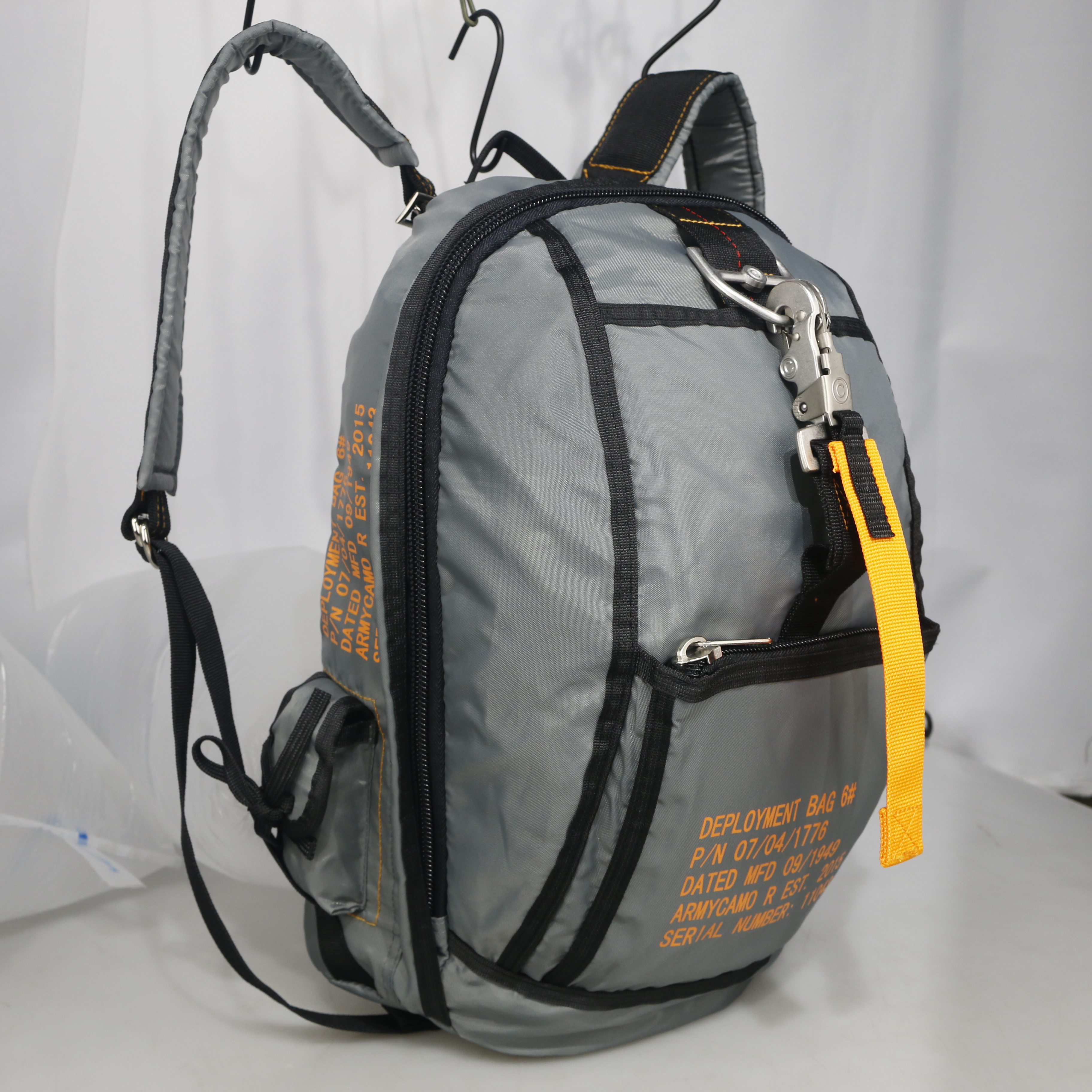 Lightweight Black Tactical Backpack Nylon Tactical Backpack Deployment Bag For Outdoor Sport Trips Hiking Travel