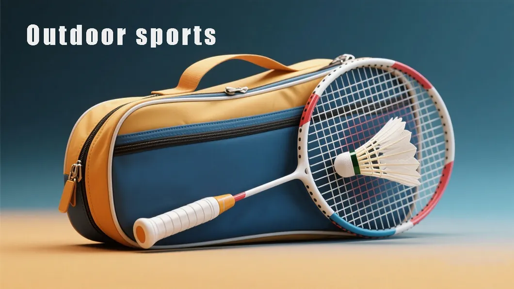 Wholesale Custom 600D Polyester Hand Bill Shoulder Tennis Badminton Racket Bag