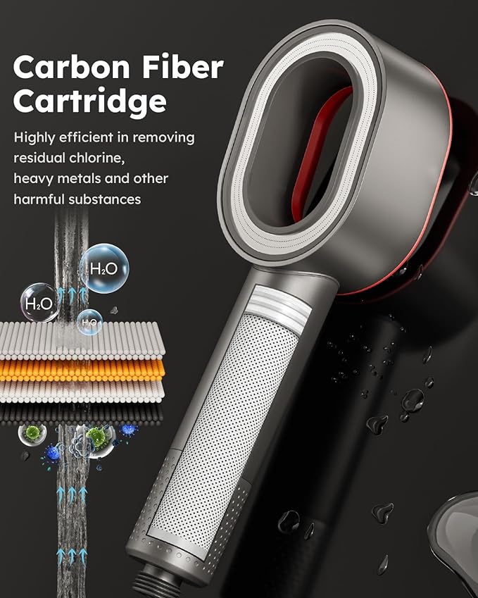 Large Shower Head High Pressure Portable Filter Rainfall Faucet Tap Bathroom Showers with Filters Innovative Accessories