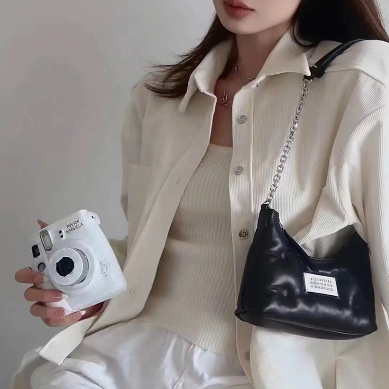 Emg7217 mm6 Crossbody Inspired Luxury Designer Bags Women Famous Brand Leather Design Logo for Branded Custom Shoulder Underarm Bag
