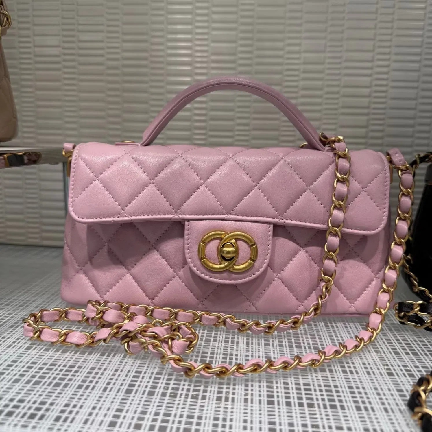 Luxury Ladies Shoulder Handbags Fashion Designer Inspired Leather Tote Lady Bag