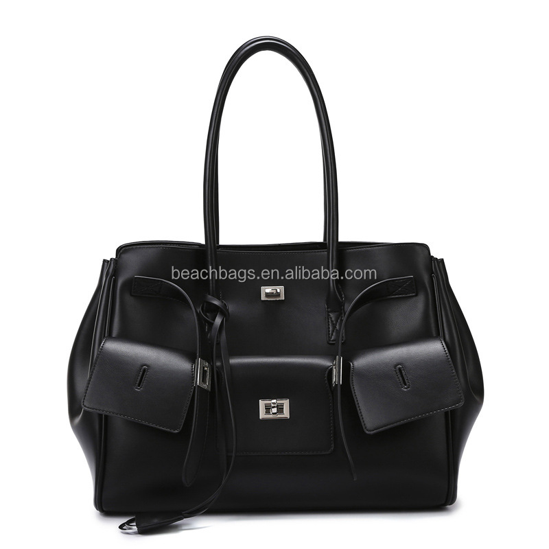 JunDong Elegant Premium Leather Women s Tote Bag Manufacturer Wholesale Factory China Custom Customised OEM ODM Simple Handbag