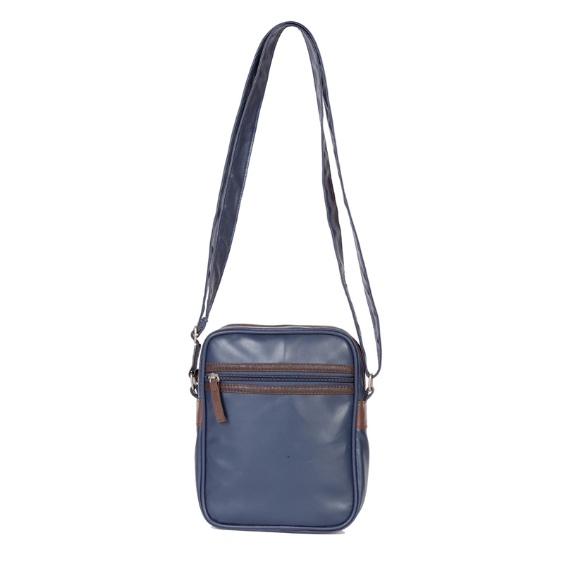 Vegan Leather Casula A5 Messenger Bag Shoulder Bag for Men